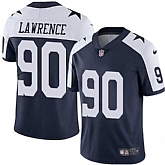 Nike Dallas Cowboys #90 Demarcus Lawrence Navy Blue Thanksgiving NFL Vapor Untouchable Limited Throwback Jersey,baseball caps,new era cap wholesale,wholesale hats